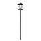 Z-Lite Rainer 5 Light Outdoor Post Mounted Fixture, 15.5in. W x 121.5in. H, Black 5015PHXLR-5009P96-BK - alternate 1